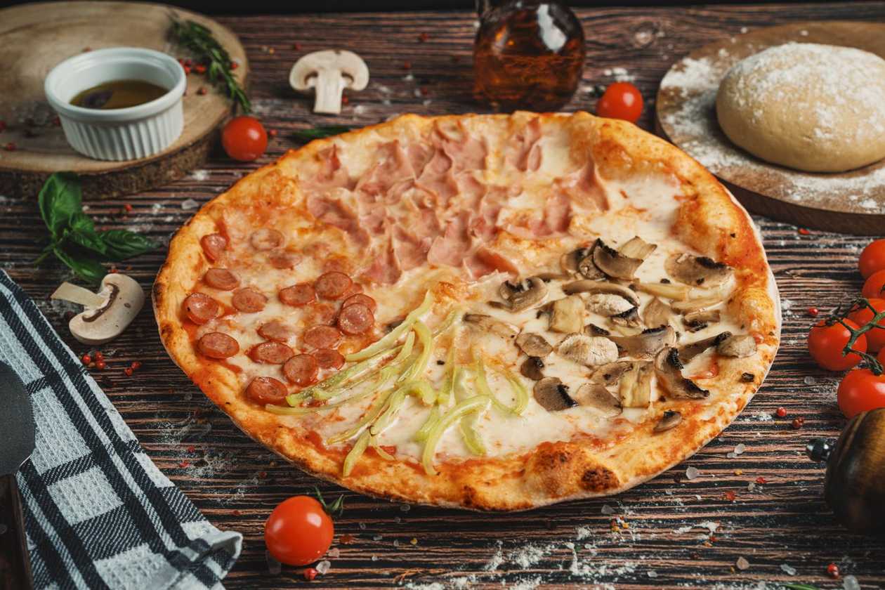 Pizza quatro stagioni