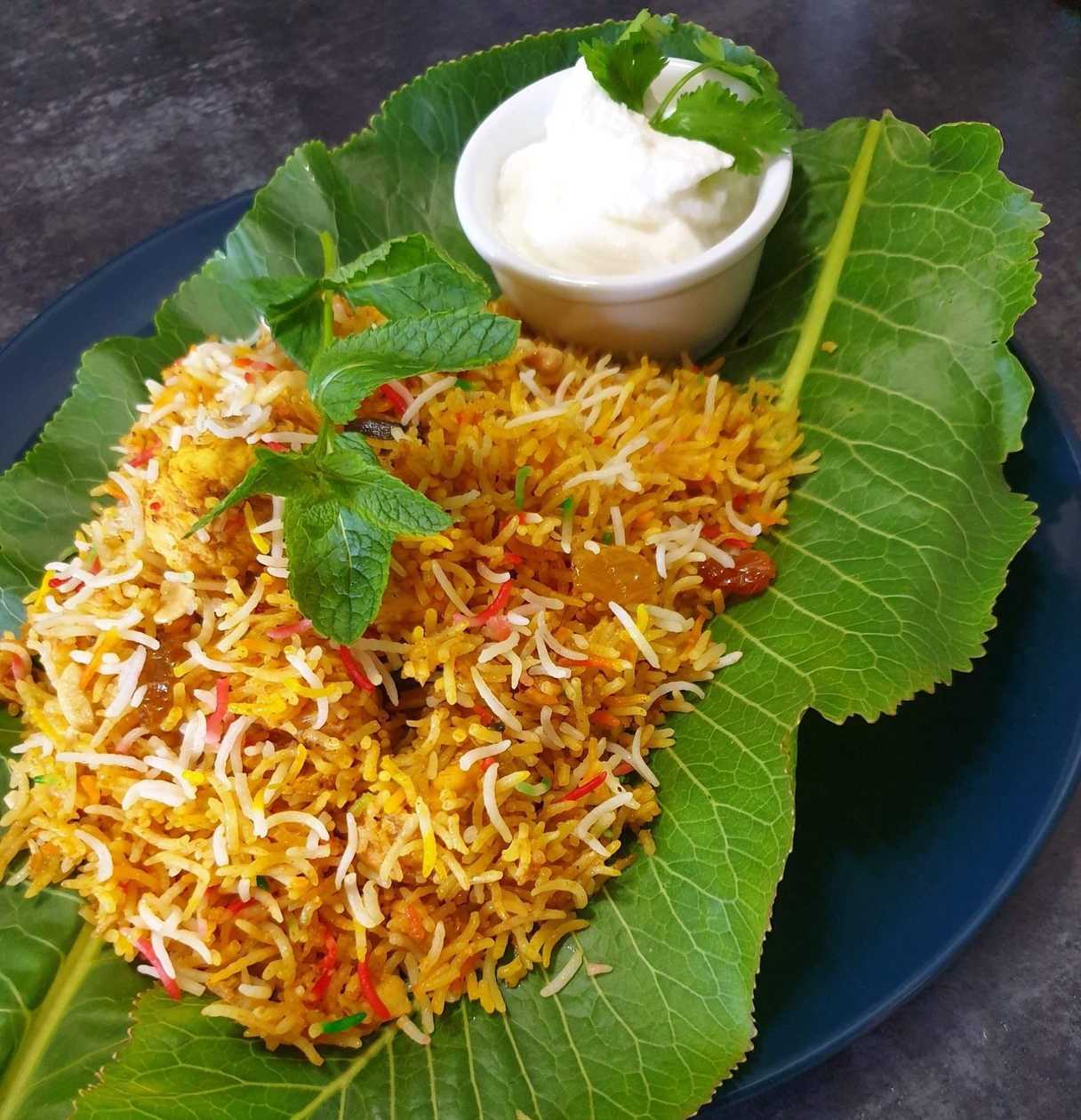 Biriyani Vegetable / Chicken / Lamb / Prawn Biriyani