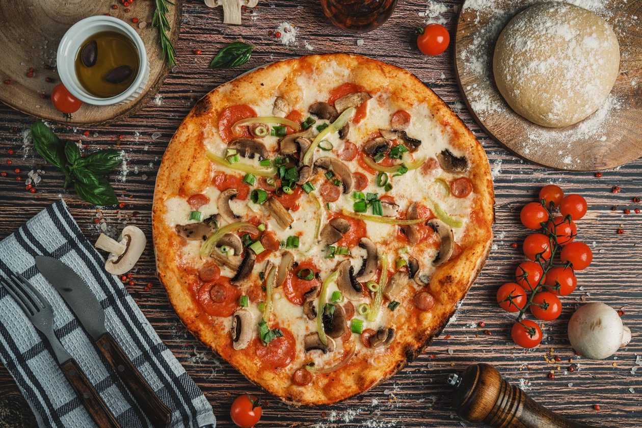 Pizza rustic