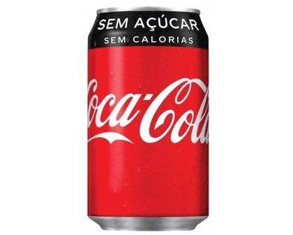 Coca-Cola Sem Açúcar Lata 330ML