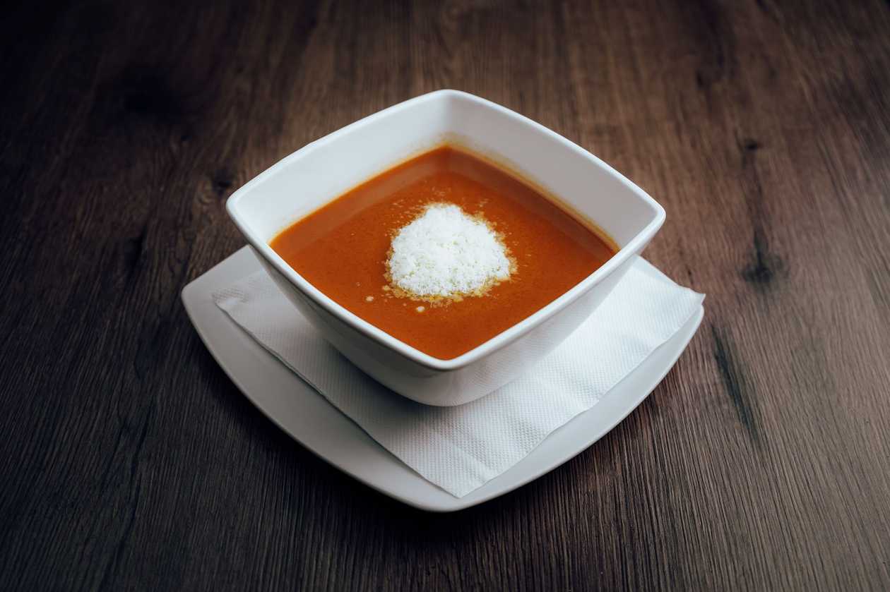 Tomato with parmesan