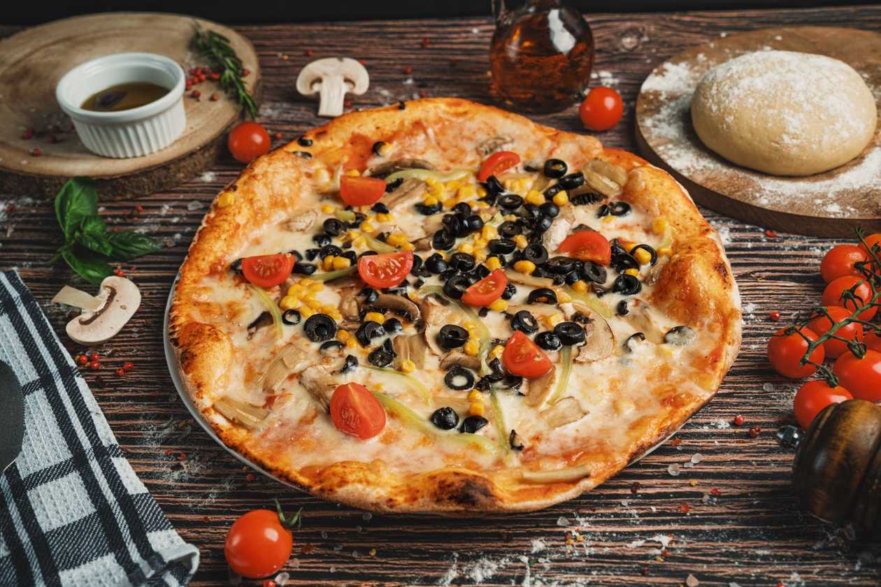 Pizza vegetariană