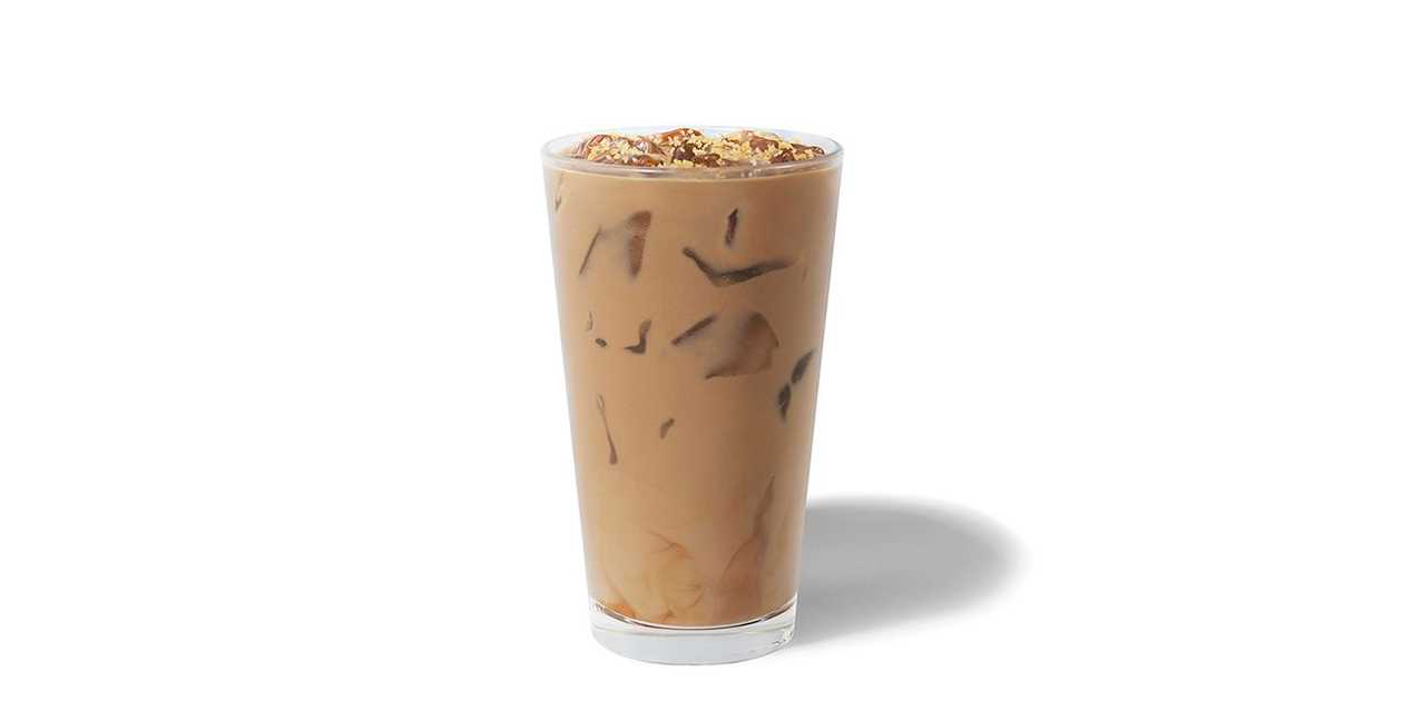 Iced Toffee Nut Latte