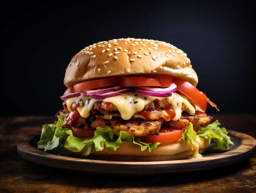 Grillburger kanafileega