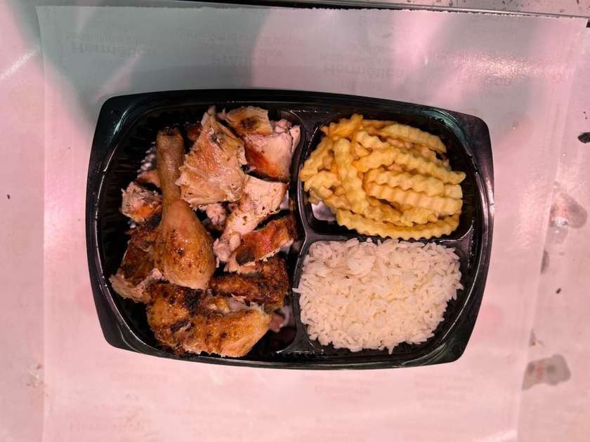 Menu  1/2 Frango