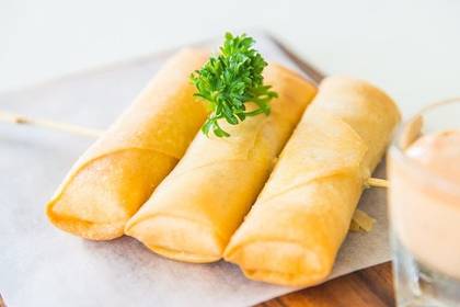 Vegetable Crepes (8 pieces)