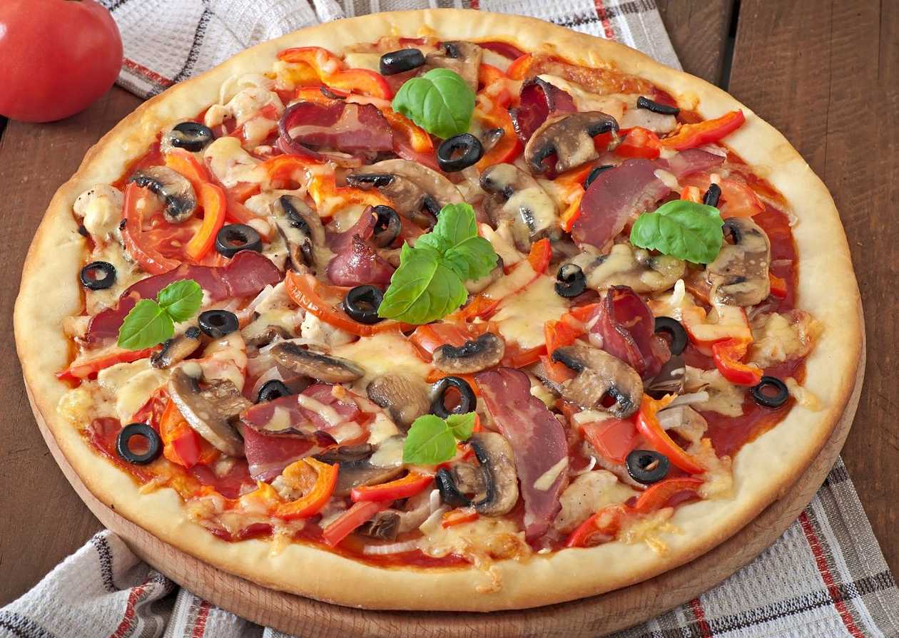 Dalmatian pizza
