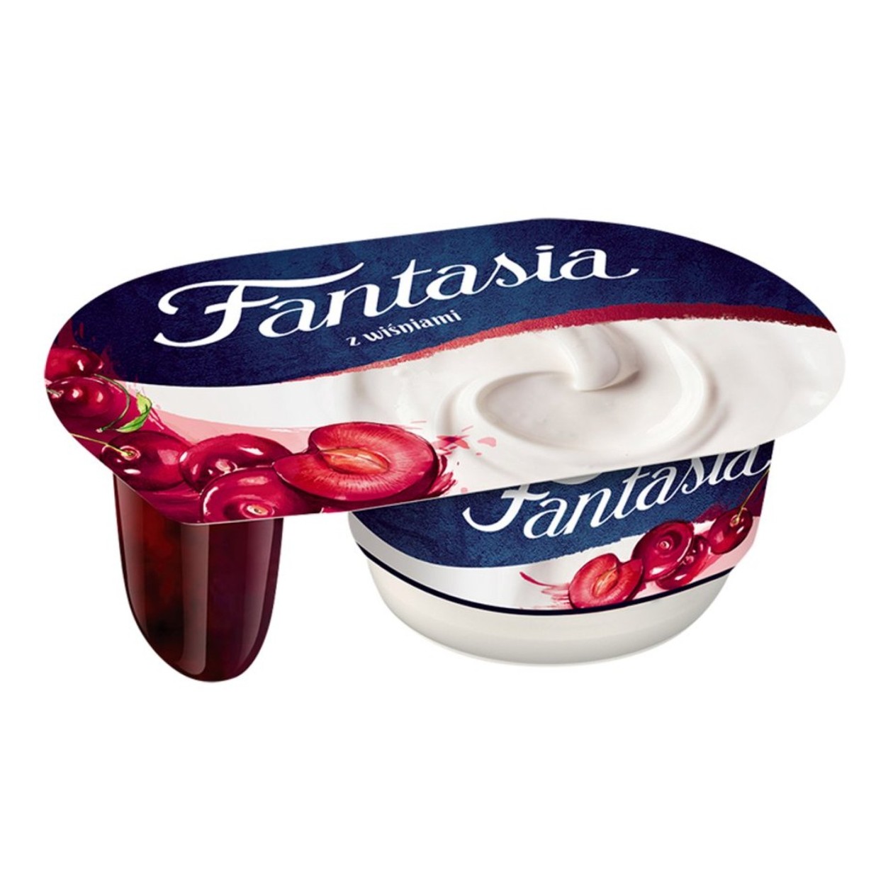 Jogurt Fantasia z Wiśniami Danone 118 g (expires soon)