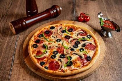 Pizza Quattro stagioni 45 cm (OFERTA 1+1)