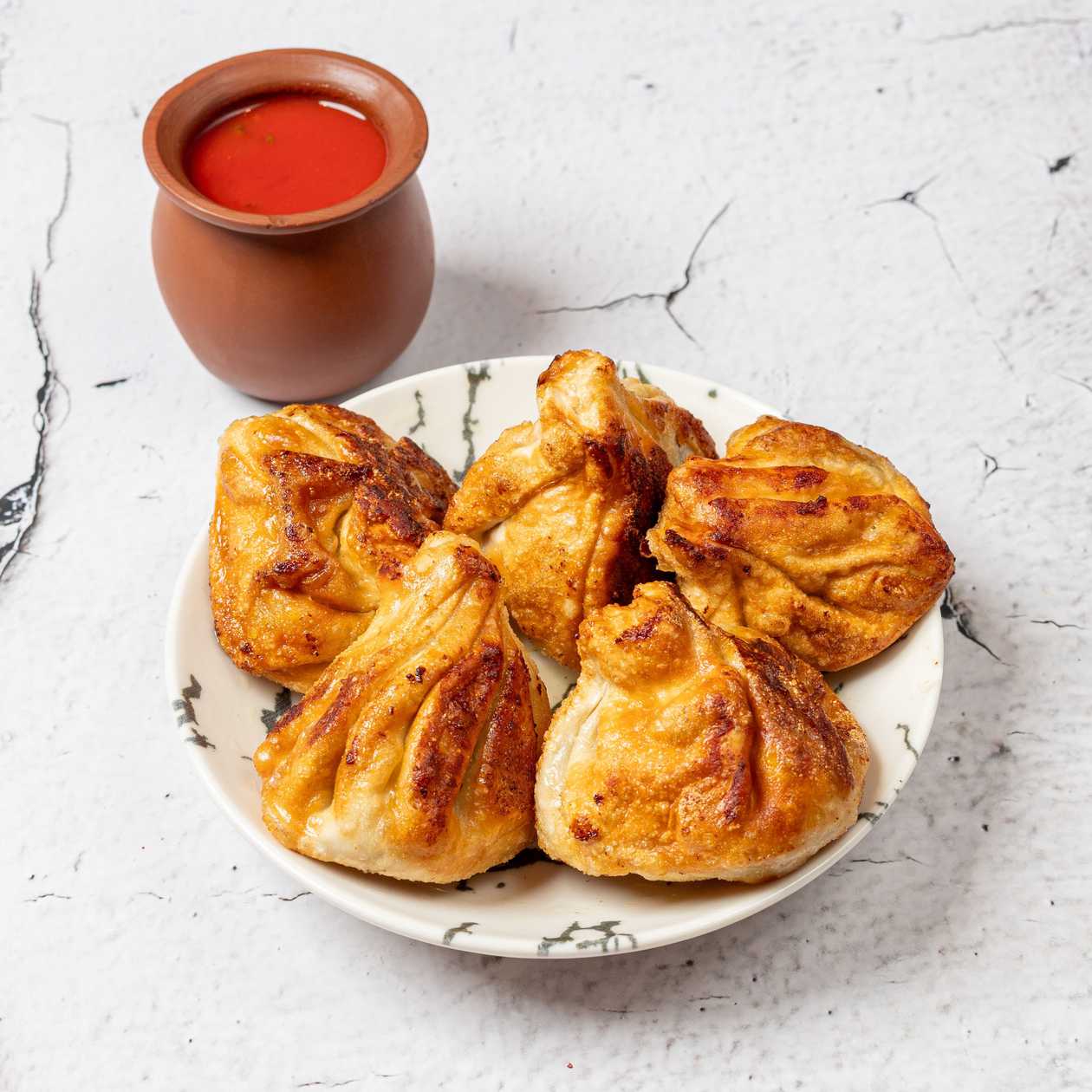 Georgian Fried Dumplings