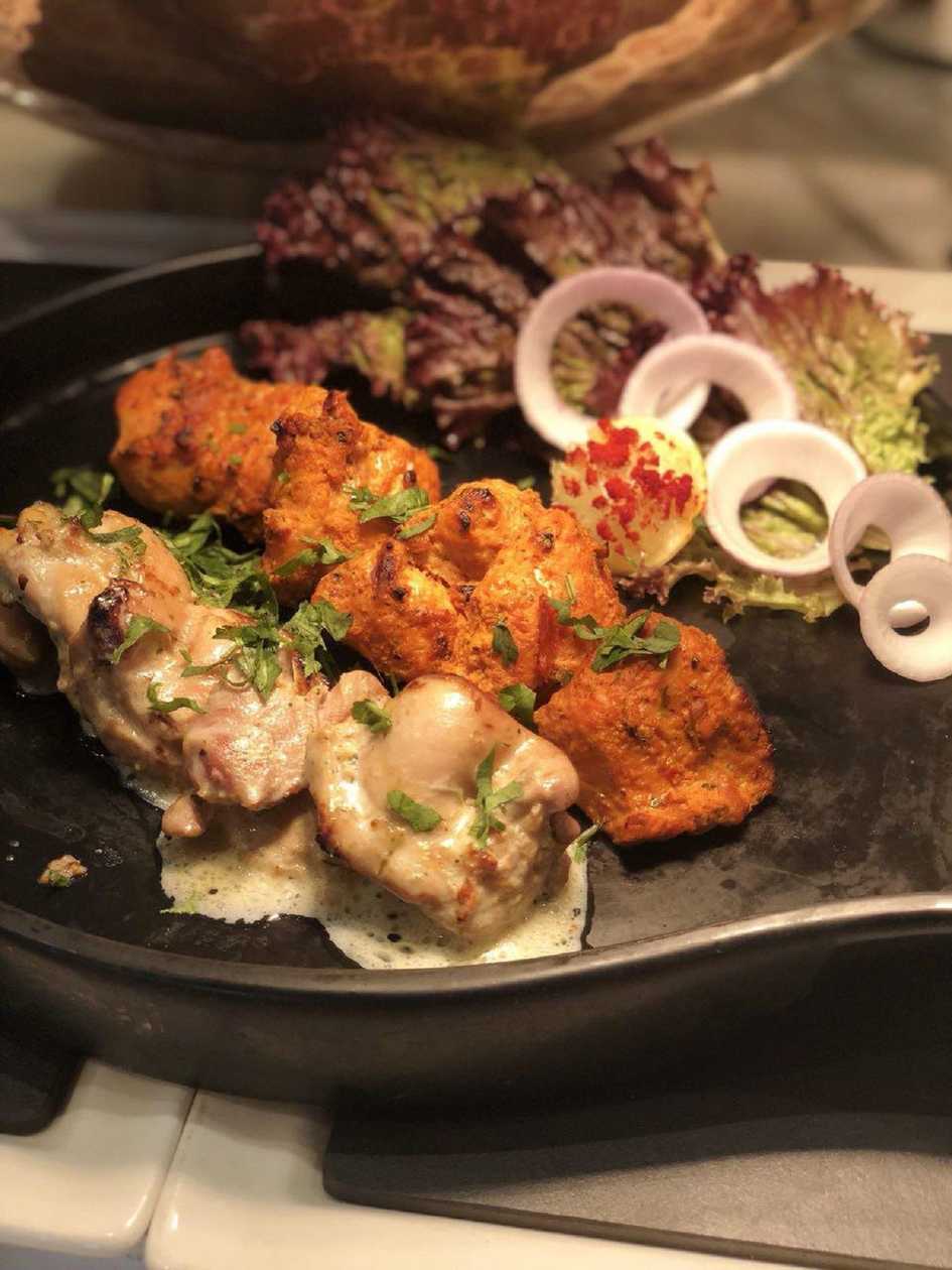 Tandoori Chicken Tikka & Chicken Malai Tikka Combo