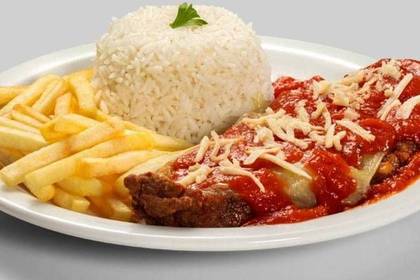 Frango a parmeggiana