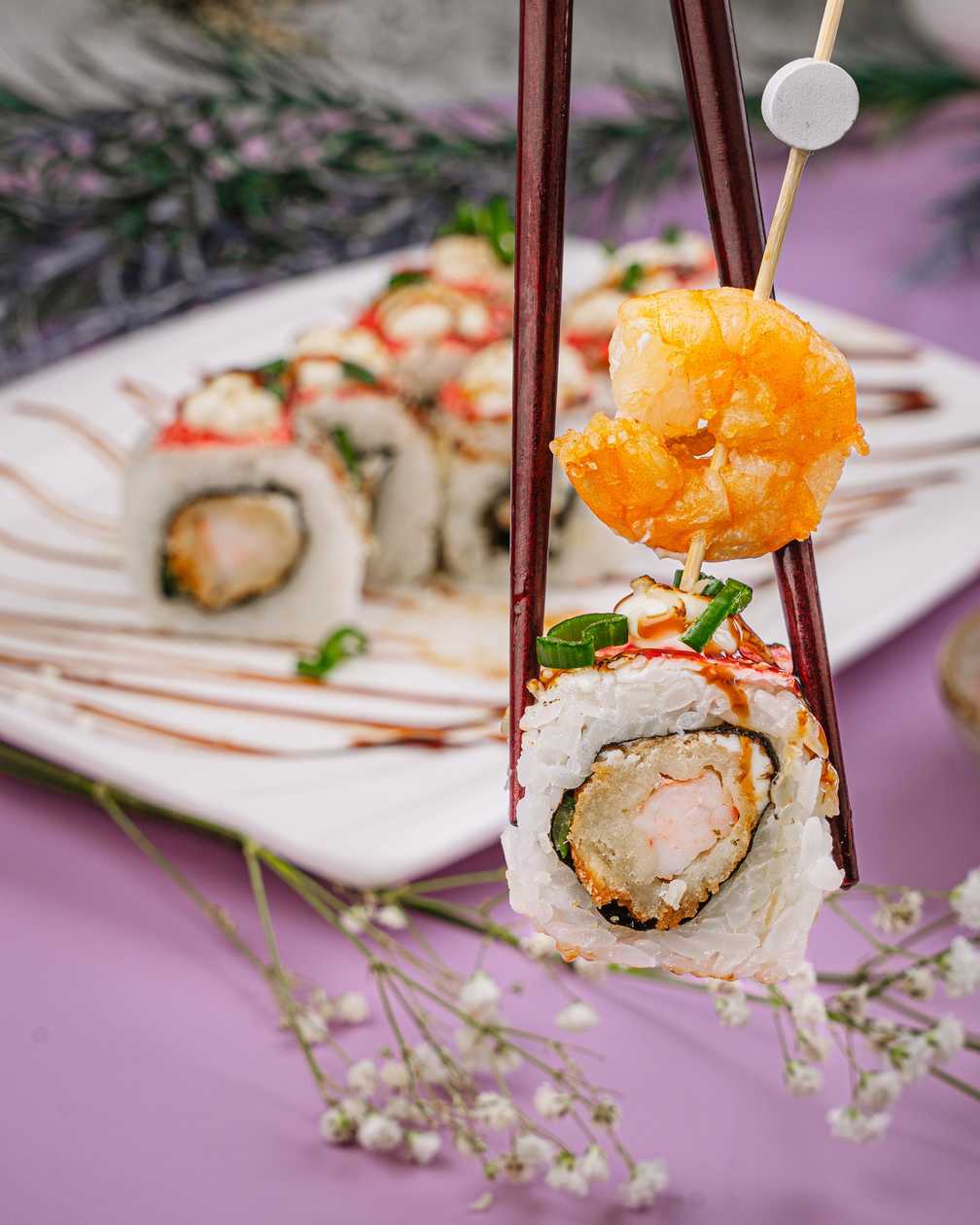 Ebi Baked Roll