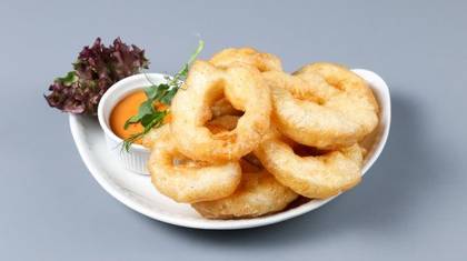 Fried onion rings