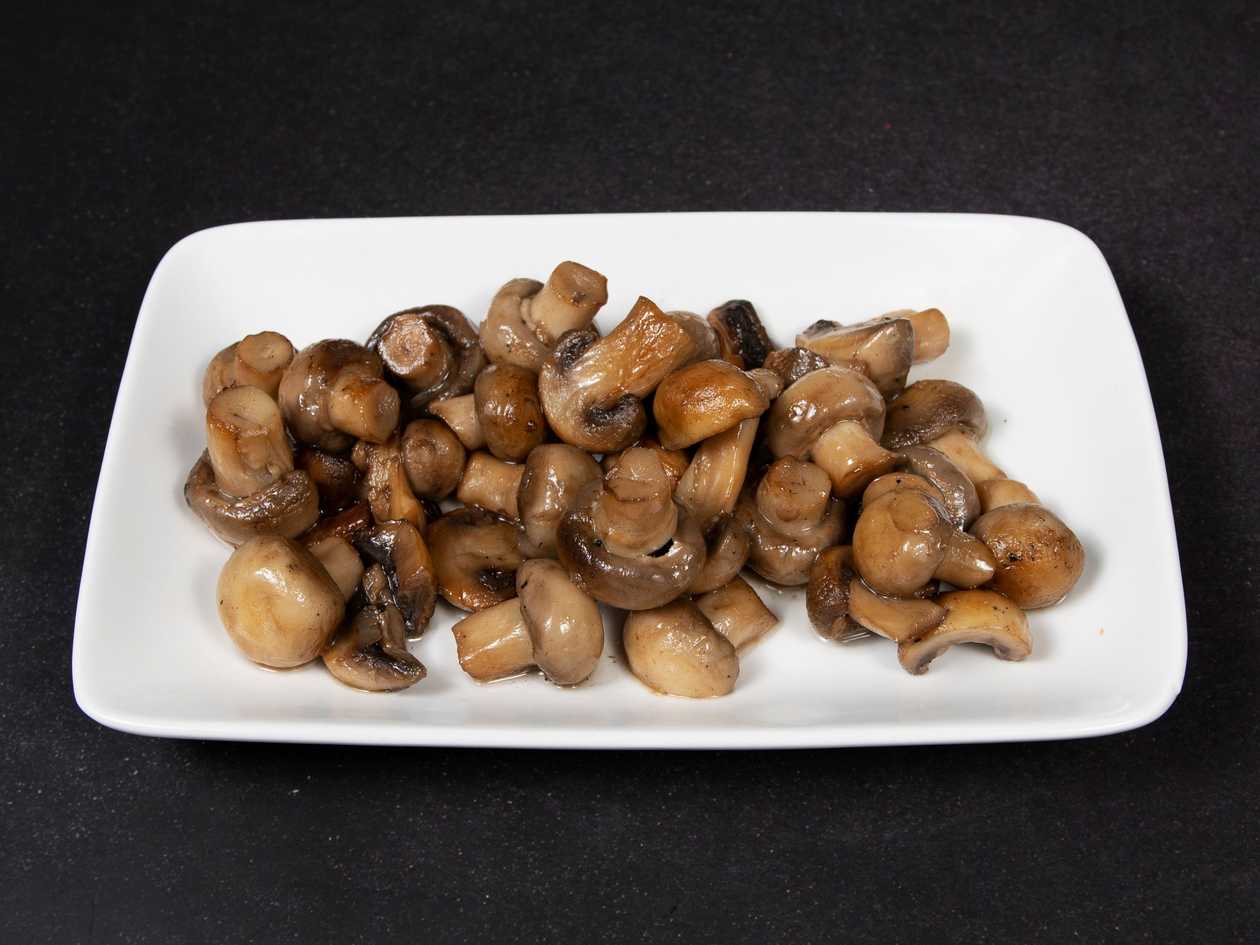 Grilled mushrooms