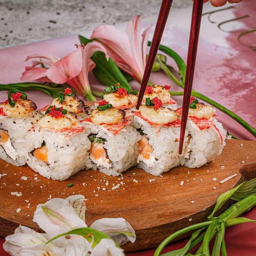 Baked Salmon Roll