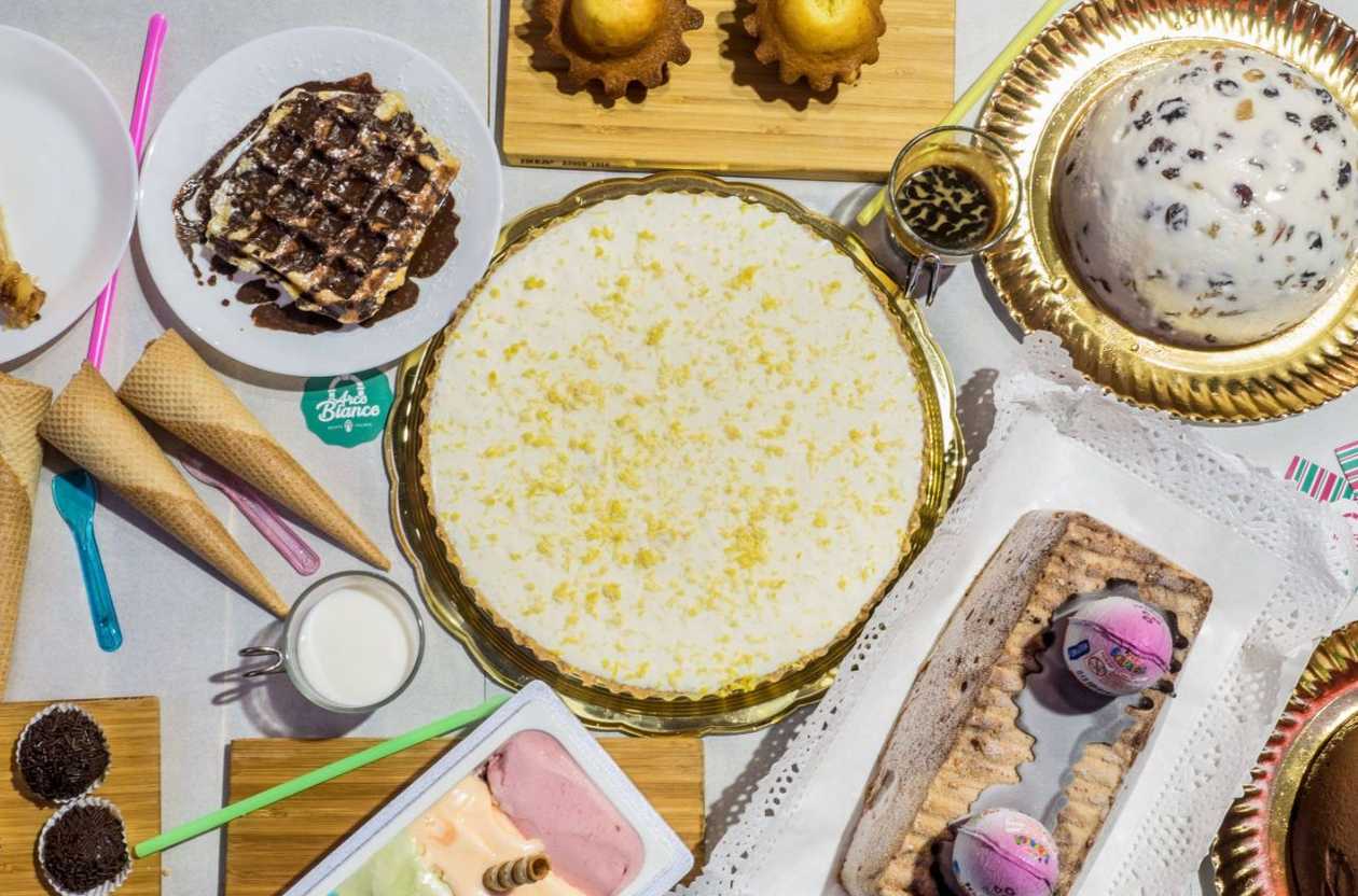 Gelado Copo de Três Sabores