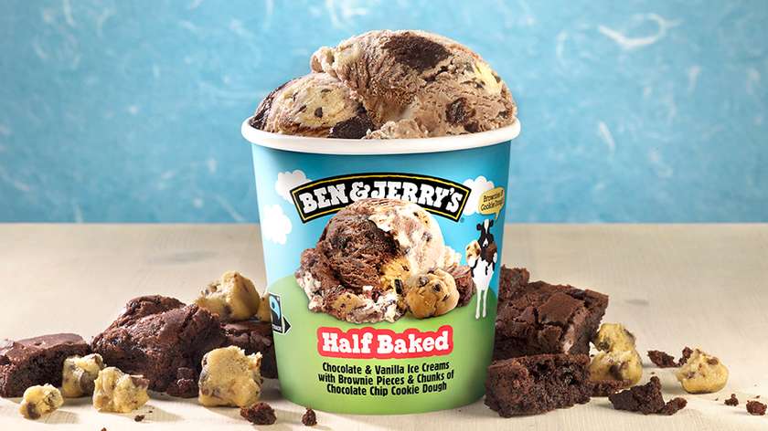 Ben & Jerry's Half Baked, 465 ml