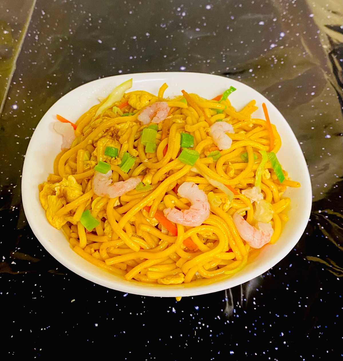 104.NOODLES WITH SHRIMPS
