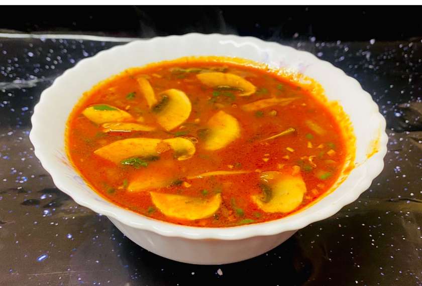 38. Tom Yom Kai Soup **