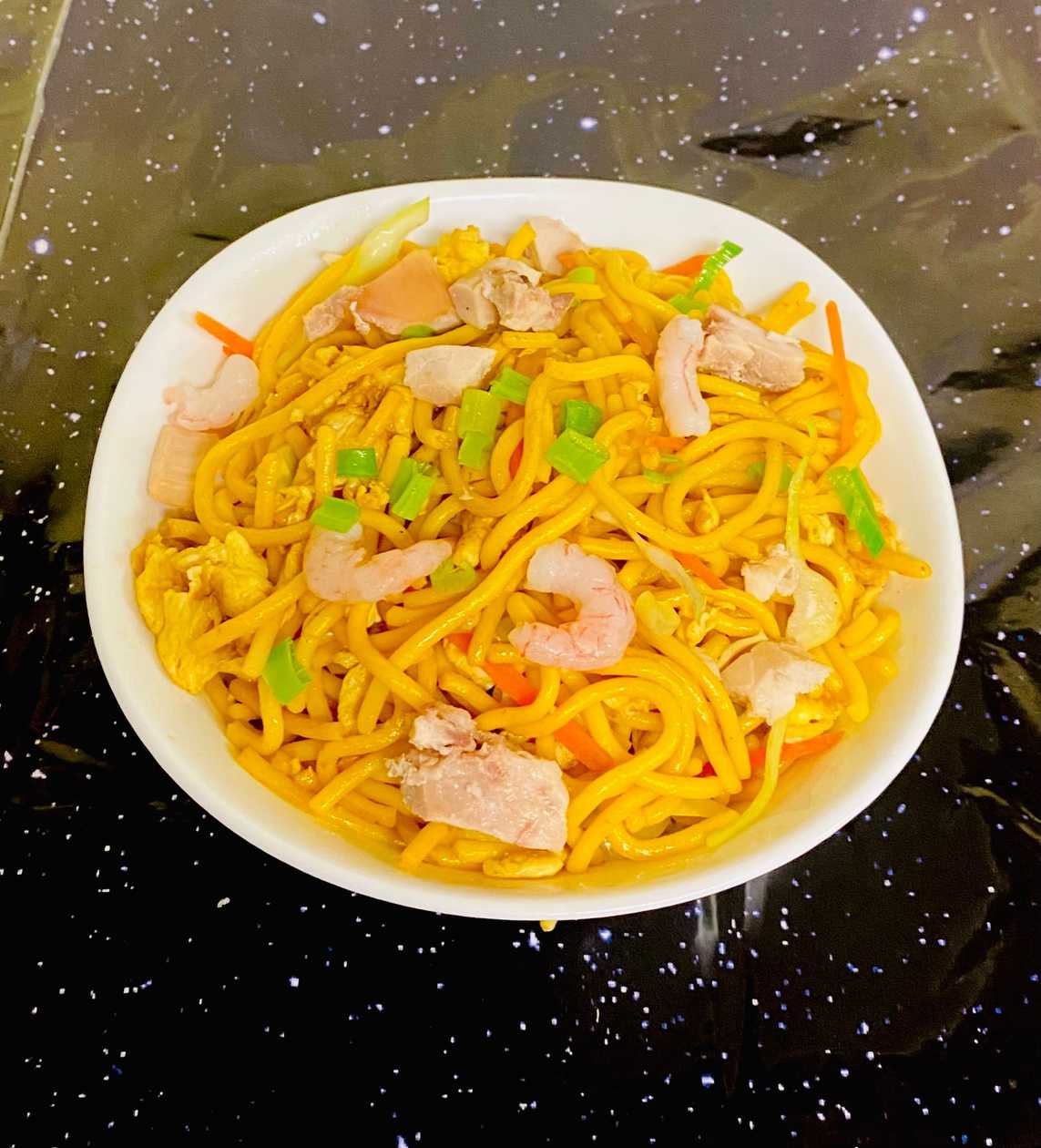 105. Noodles with Mix Meat