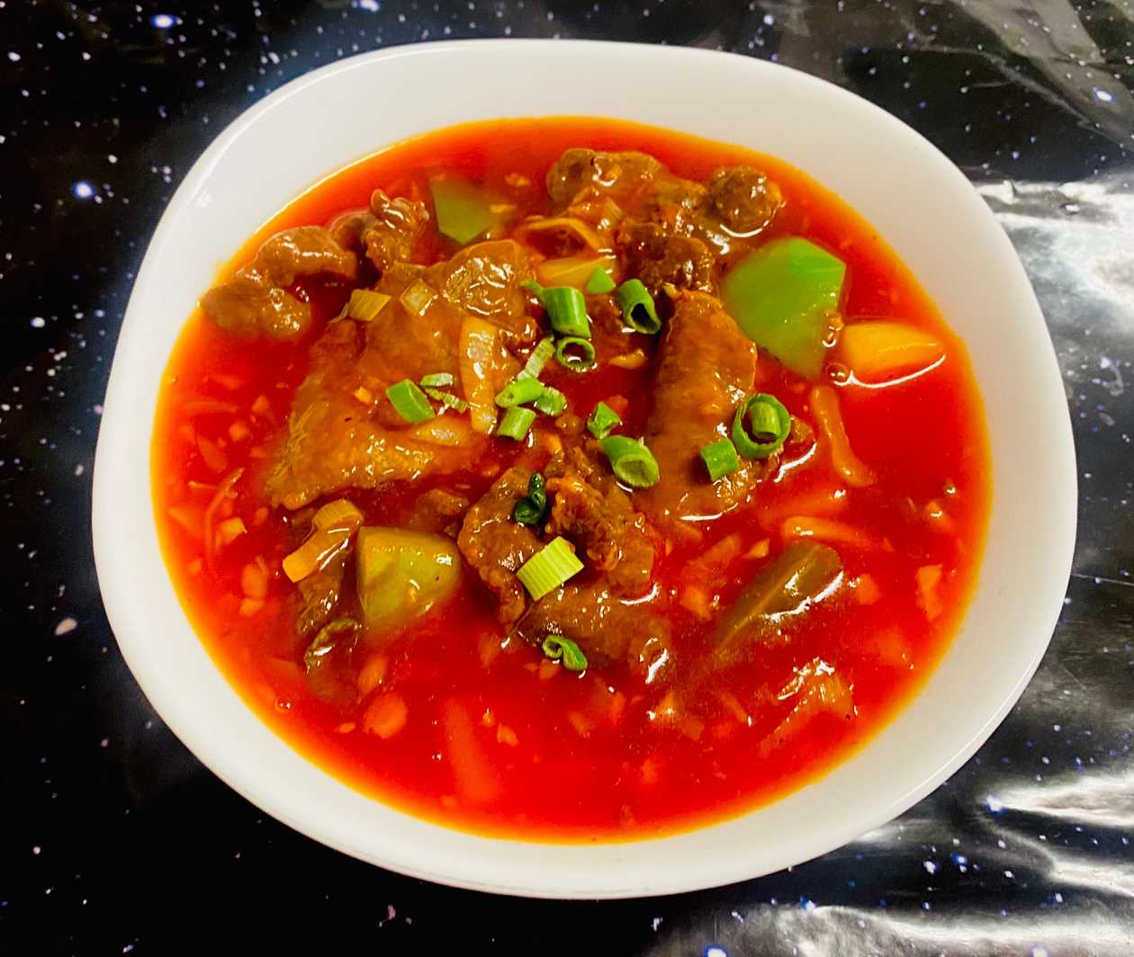 73. Beef Hot Garlic Sauce *