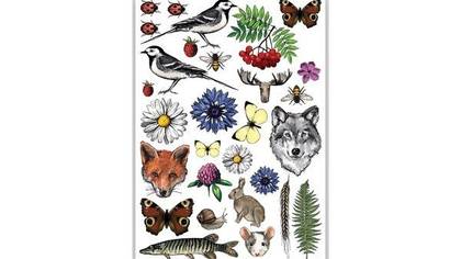 Temporary tattoos Nature