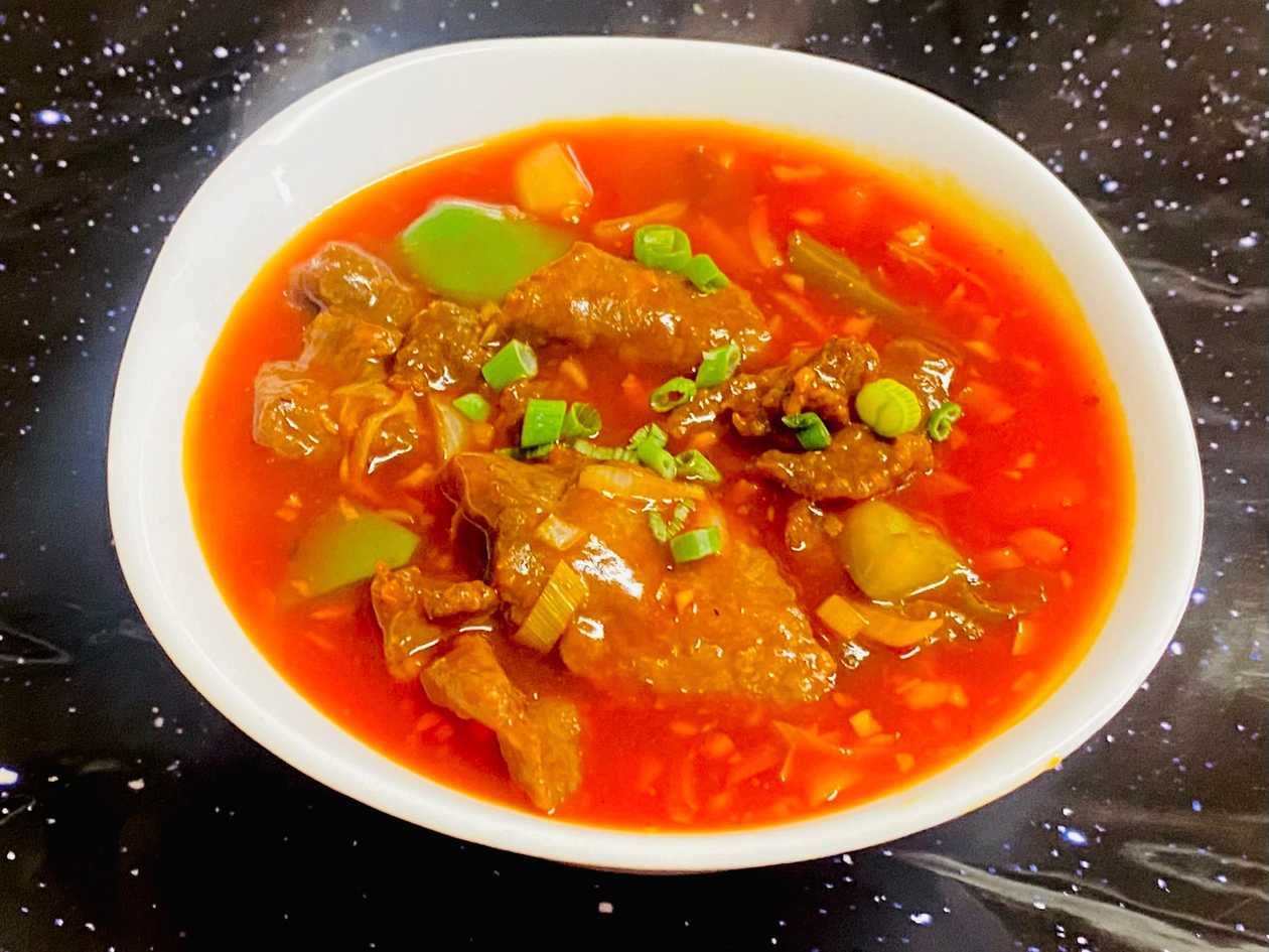 78. Lamb Hot Garlic *