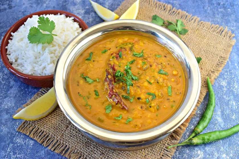 113. Dal Fry with Rice *