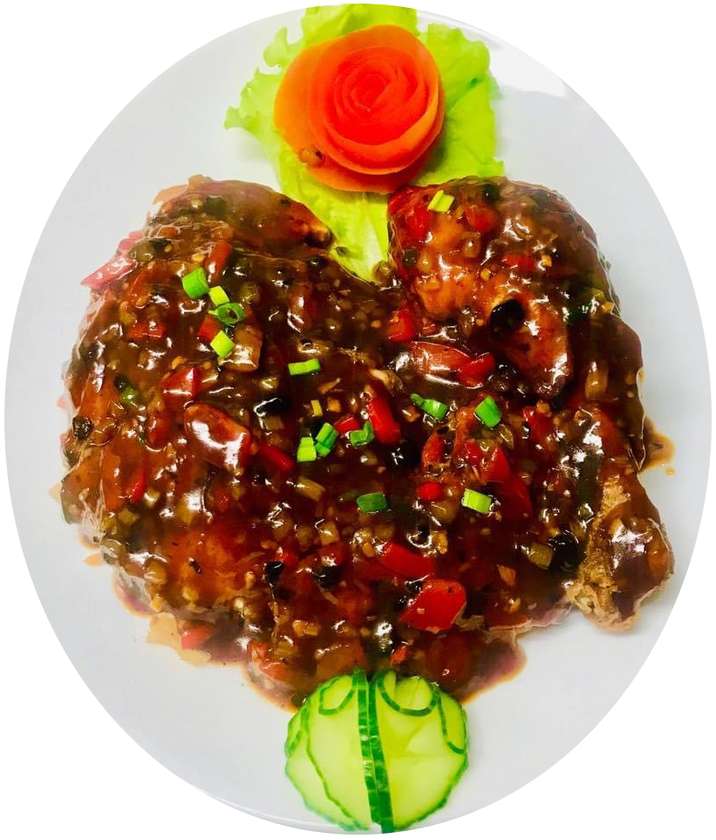84.DUCK IN BLACK BEAN SAUCE *