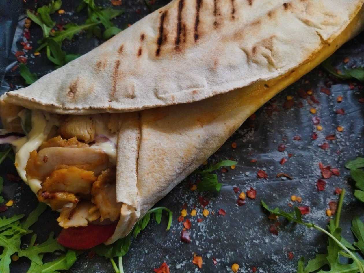 Kebab in lavash