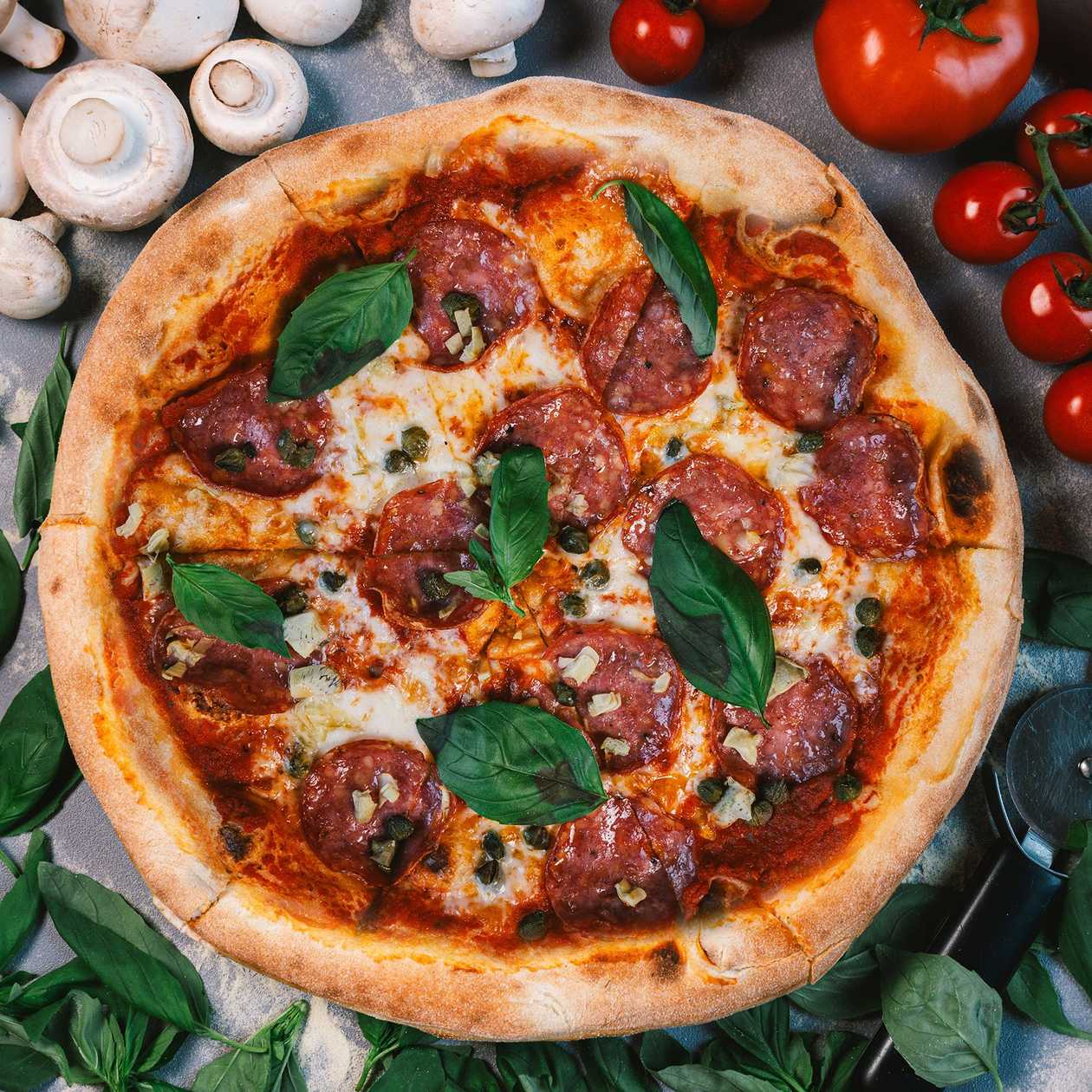 Pizza Salami Neapoli