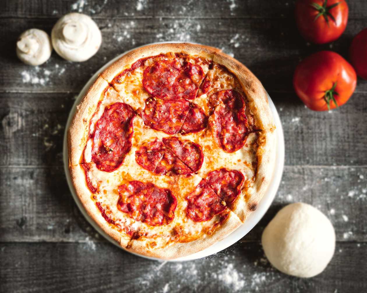 Pizza Spianata Piccante