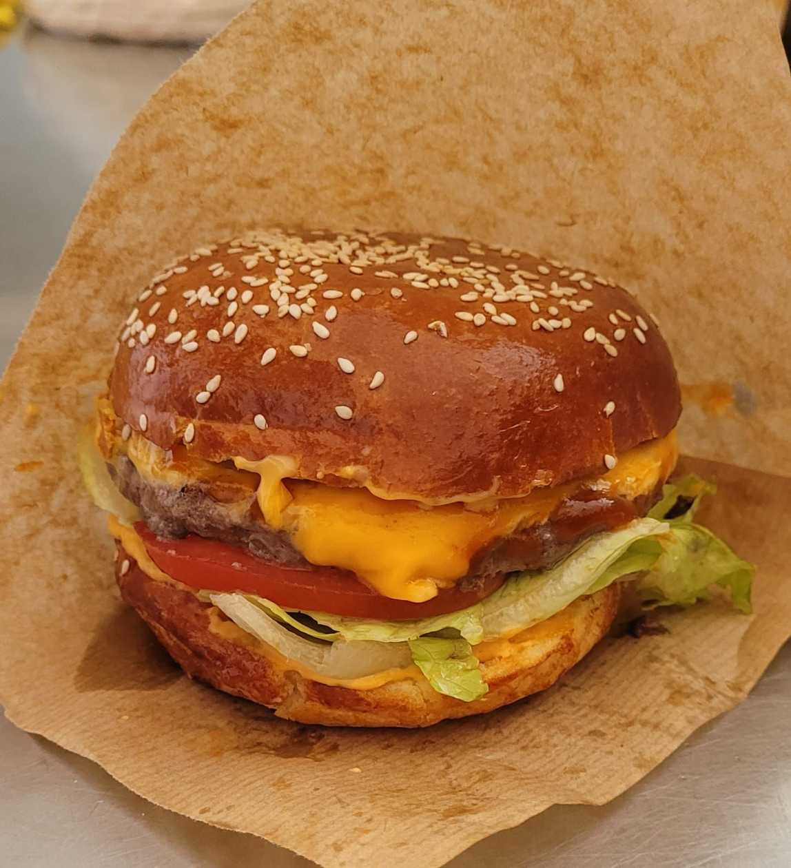 Juicy burger