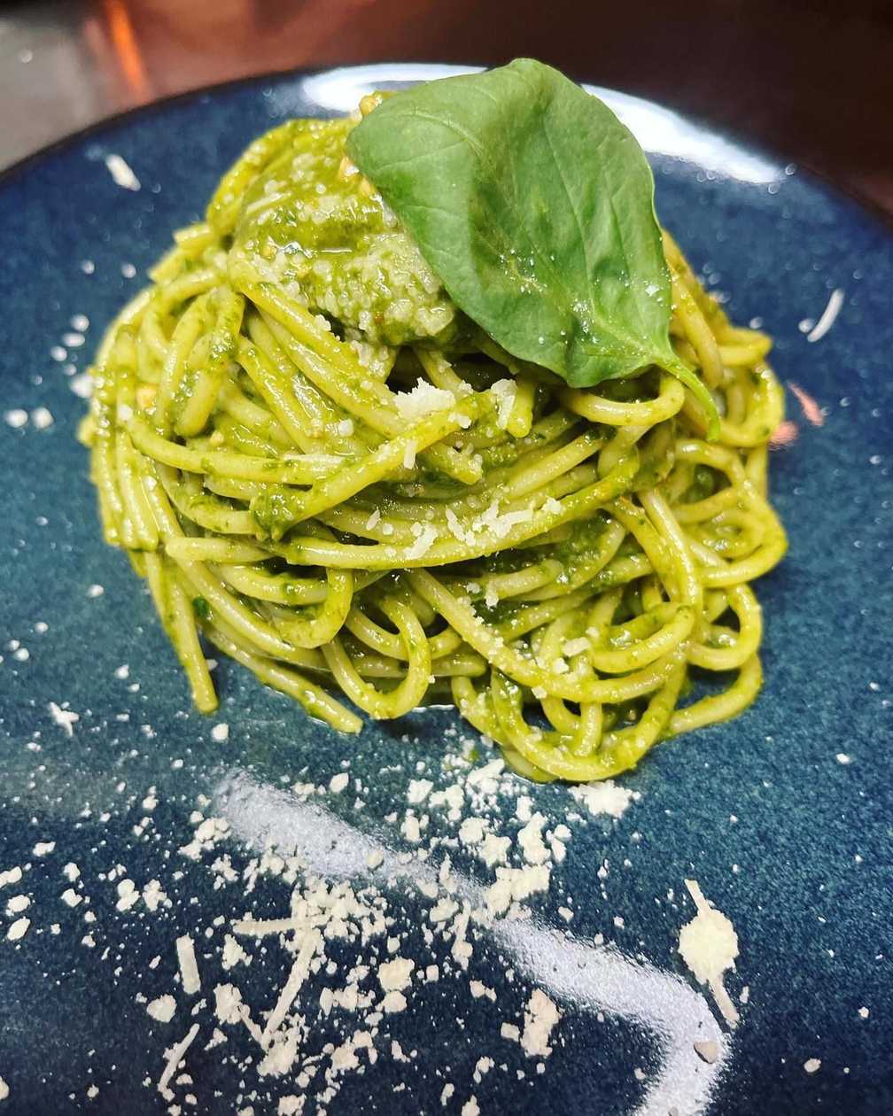 Spaghetti with Pesto