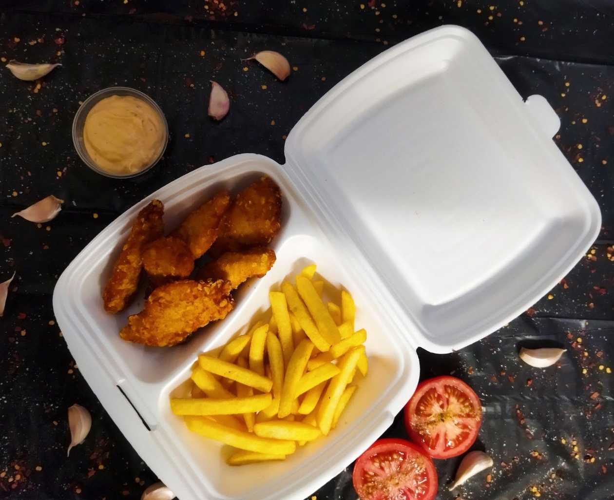 Crispy chicken fillet strips