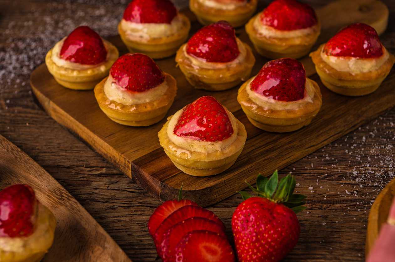 Mini tarte cu fructe
