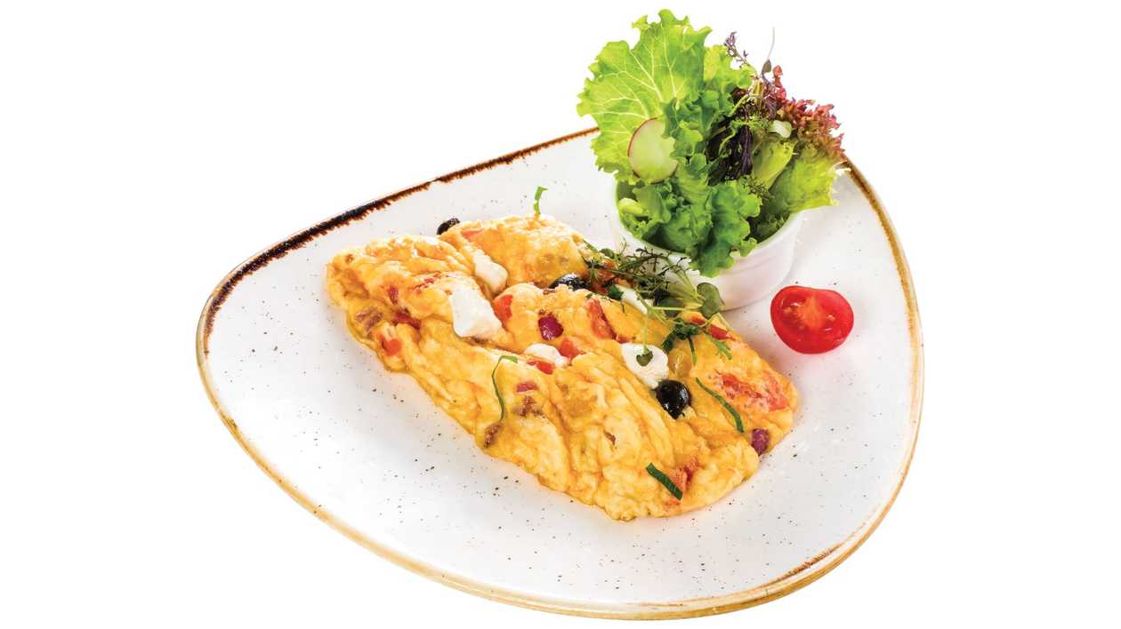 Grieķu zemnieku omlete