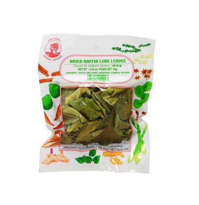 Cock Brand Dried Kaffir Lime Leaves 10g