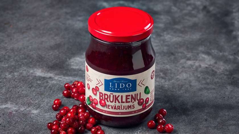 Cranberry jam LIDO (420g)
