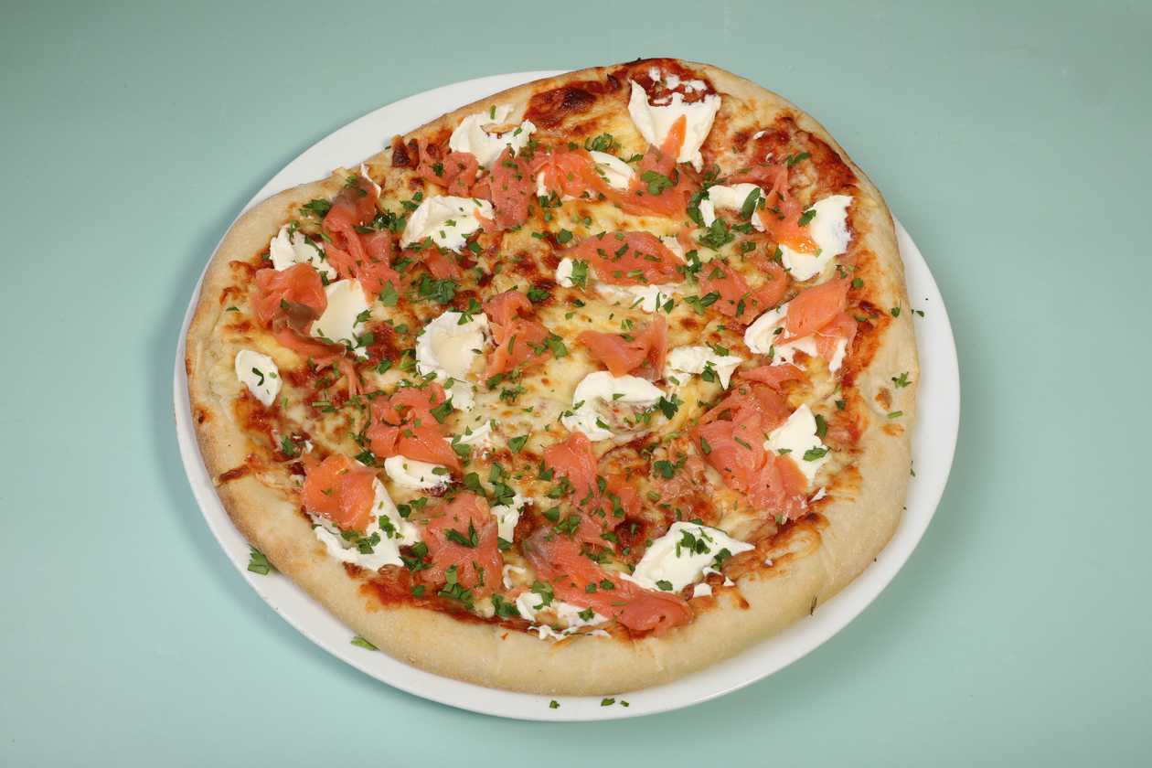 Salmon Pizza
