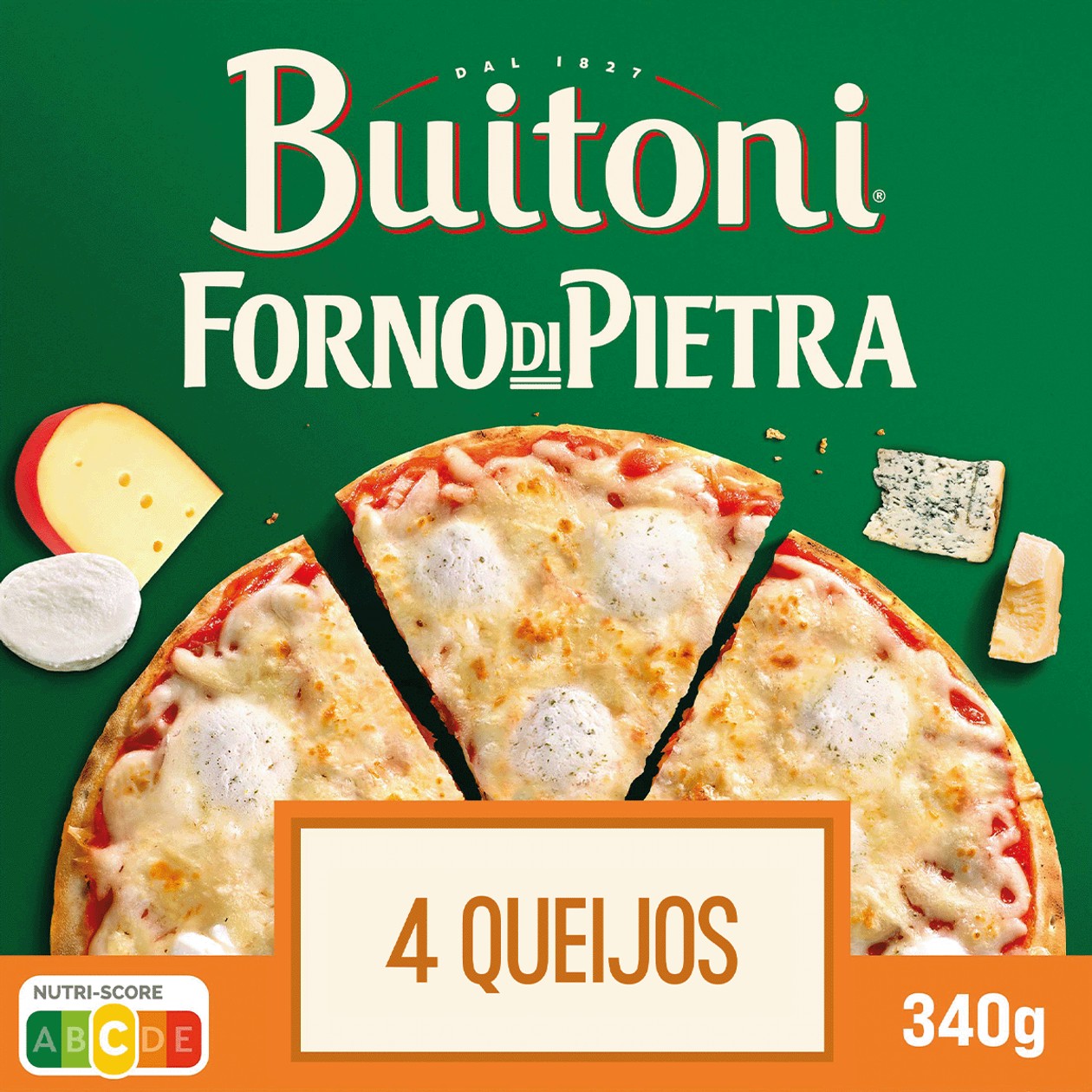 Pizza Forno di Pietra 4 Queijos Buitoni 350 gr