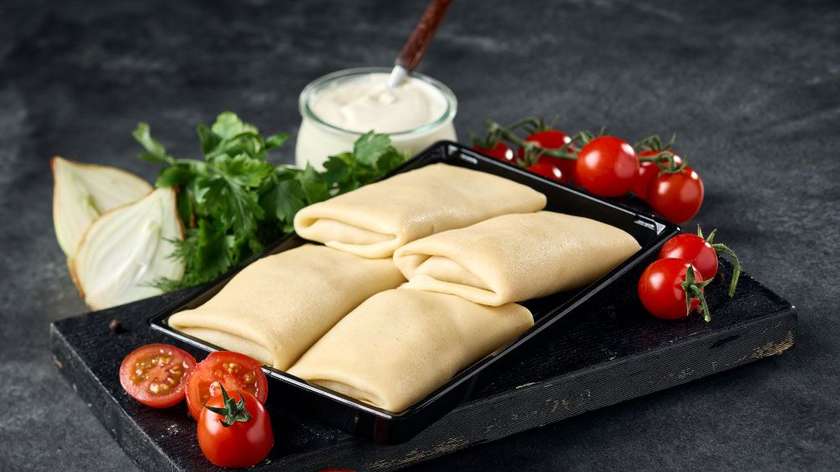 Pancakes with meat (4 pieces not baked)