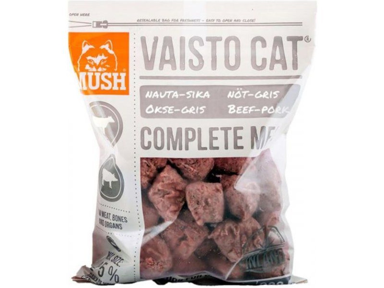 Mush Vaisto cat barf beef/pork 800 g