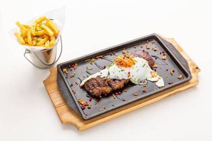 Grilled Txogitxu Steak Petit Style