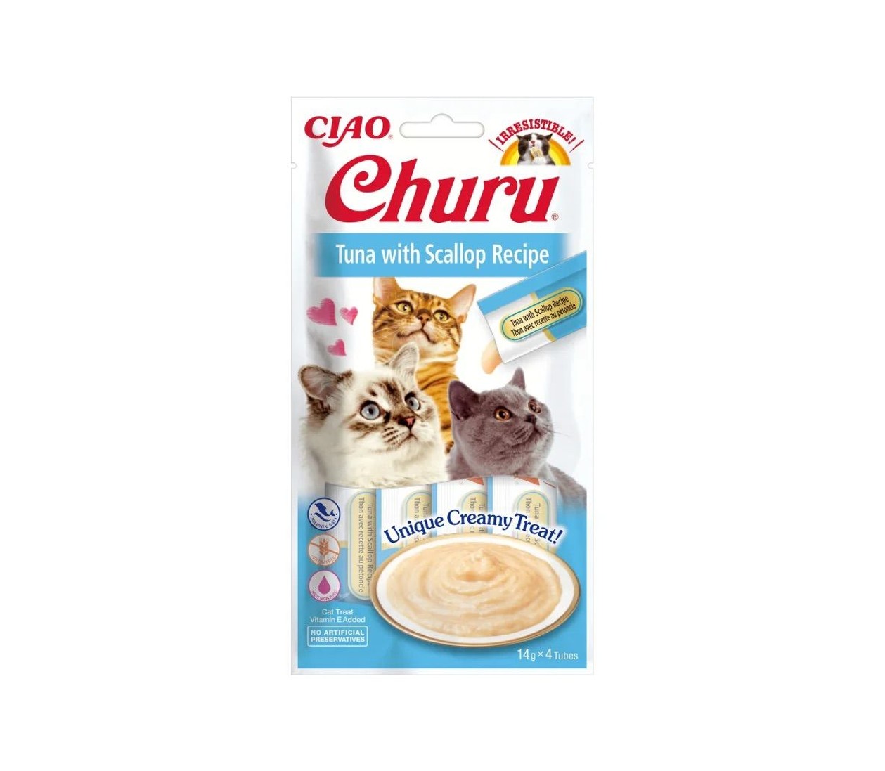 Churu Cat Tuna/Scallop Treat 56 G