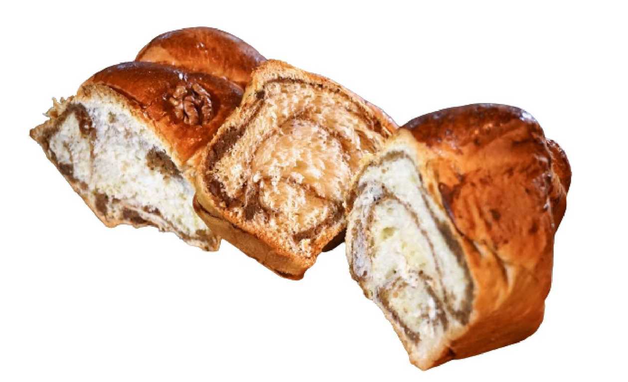 Cozonac mic cu nucă  500 g