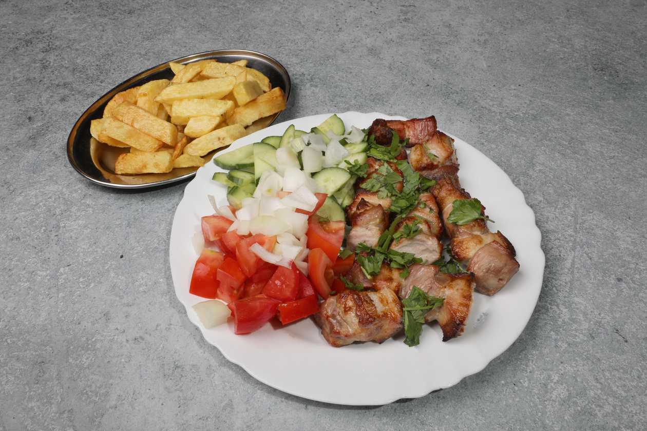 Χοιρινό Σουβλάκι Μερίδα