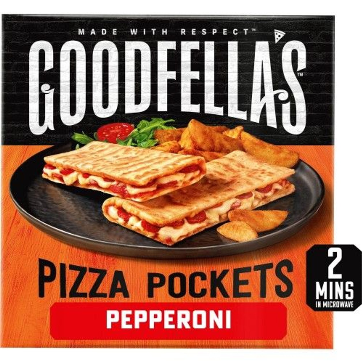 Goodfellas, Pizza Pockets Pepperoni x 2, 250g