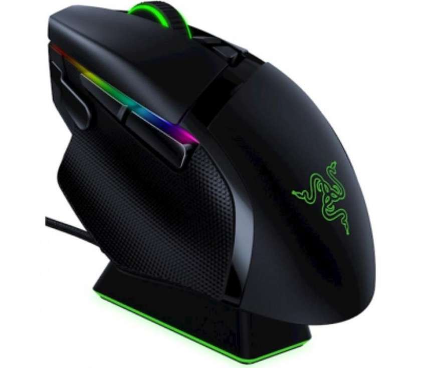 Razer Gaming Mouse Basilisk Ultimate & Mouse Dock WL RGB Black RZ01-03170100-R3G1 (11658)